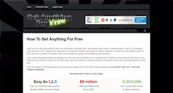 Desktop Screenshot of get-anything-for-free.com